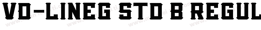 VD-lineg Std B Regul字体转换